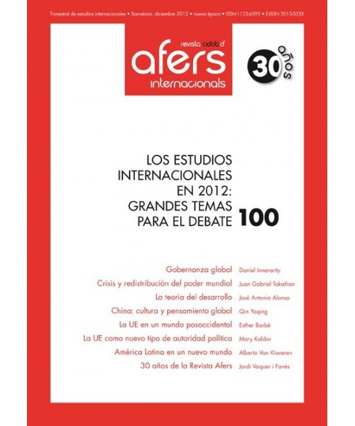 Revista Cidob d'Afers Internacionals Nº 100