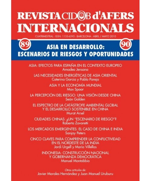 Revista Cidob d'Afers Internacionals Nº 89-90