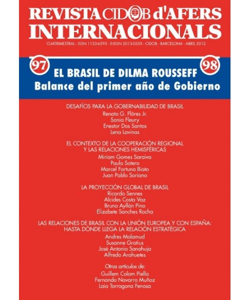Revista Cidob d'Afers Internacionals Nº 97-98