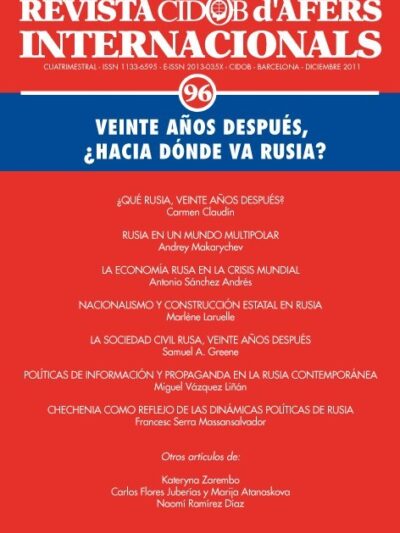 Revista Cidob d'Afers Internacionals Nº 96