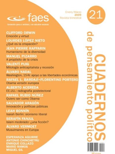 Cuadernos de Pensamiento Político Nº 21
