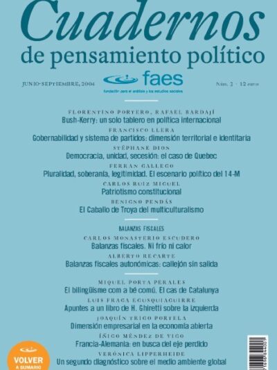 Cuadernos de Pensamiento Político Nº 3